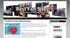 Desktop Screenshot of bestfansites.org